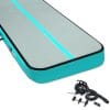 Everfit 8MX1M Airtrack Inflatable Air Track Tumbling Mat with Pump Gymnastics Mint