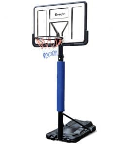 Everfit 3.05M Portable Basketball Stand System Height Adjustable Blue