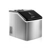 DEVANTi 3.2L Portable Ice Cube Maker Cold Commercial Machine Stainless Steel